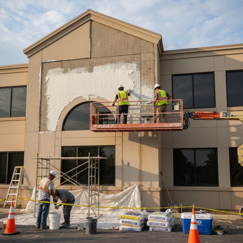Commercial Stucco Repair